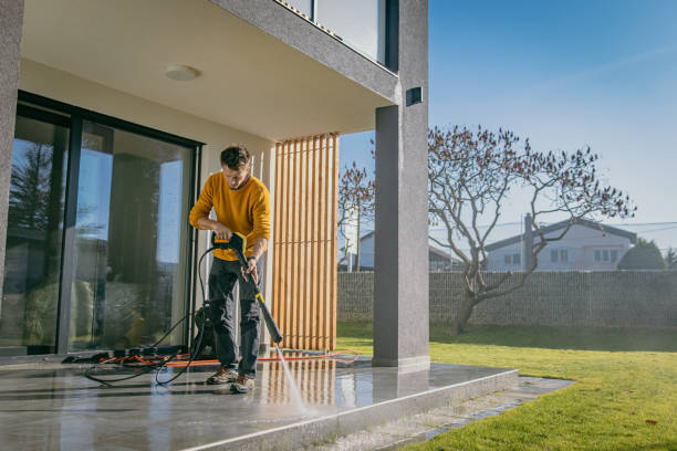 Post-Construction Pressure Washing in Ore City, TX